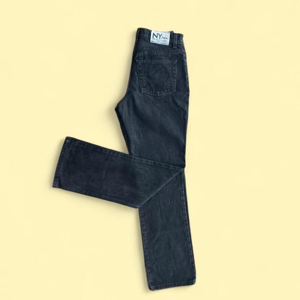 Vintage Y2K New York & Company black denim bootcut jeans